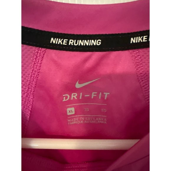 Nike Running Dri-FIT Top XL Womens Short Sleeve Athletic Activewear - Picture 3 of 4